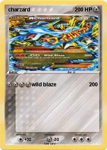 Pokemon charzard
