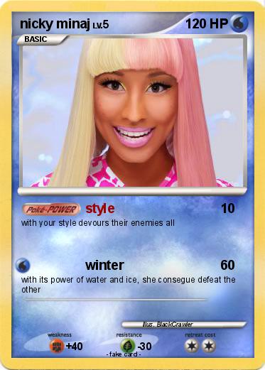 Pokemon nicky minaj