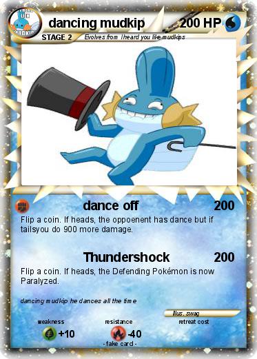 Pokemon dancing mudkip