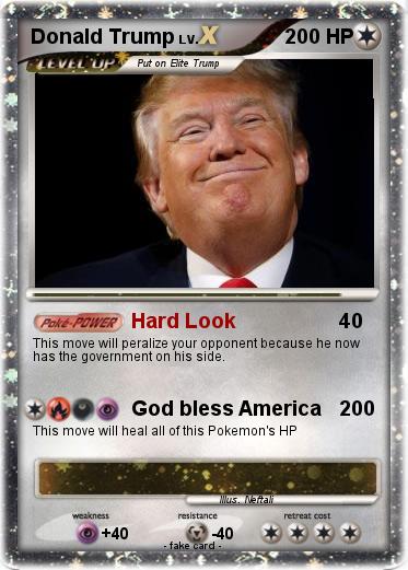 Pokemon Donald Trump