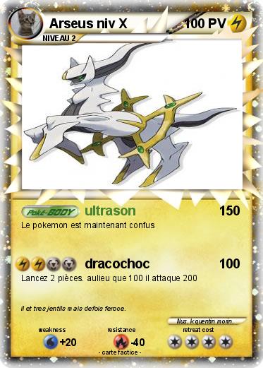 Pokemon Arseus niv X