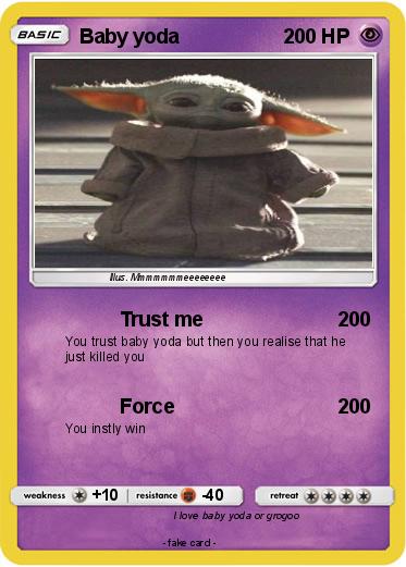 Pokemon Baby yoda