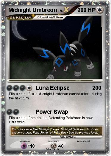 Pokemon Midnight Umbreon