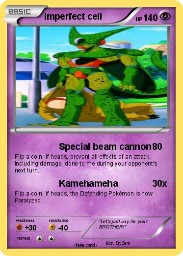Pokemon Imperfect cell