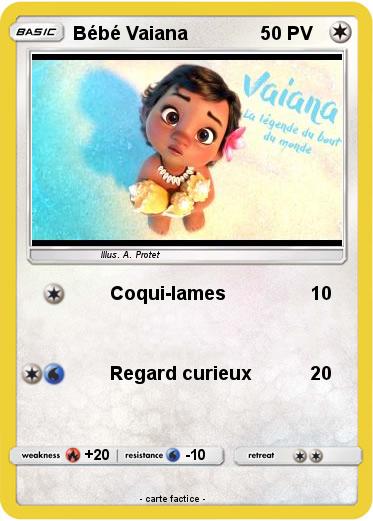 Pokemon Bébé Vaiana