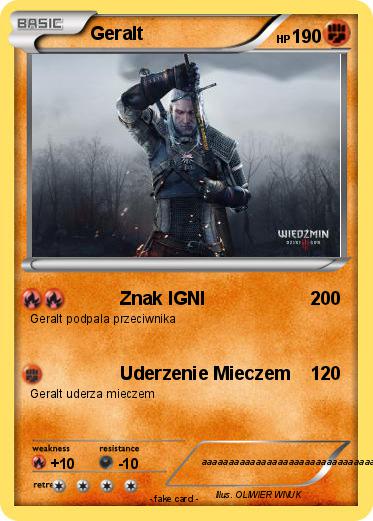 Pokemon Geralt