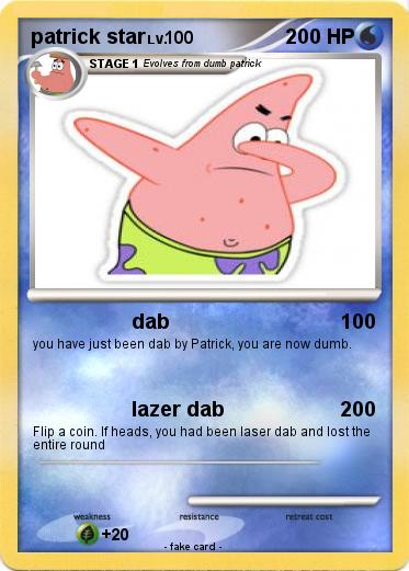 Pokemon patrick star