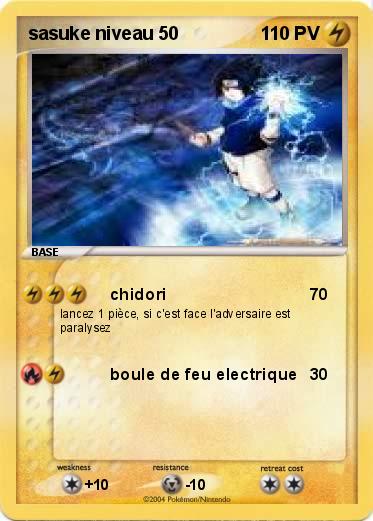 Pokemon sasuke niveau 50