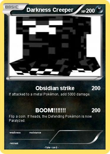 Pokemon Darkness Creeper