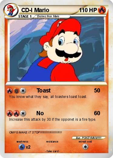Pokemon CD-I Mario