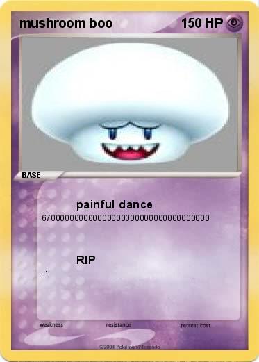 Pokemon mushroom boo