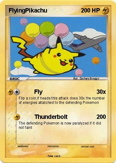 Pokemon FlyingPikachu