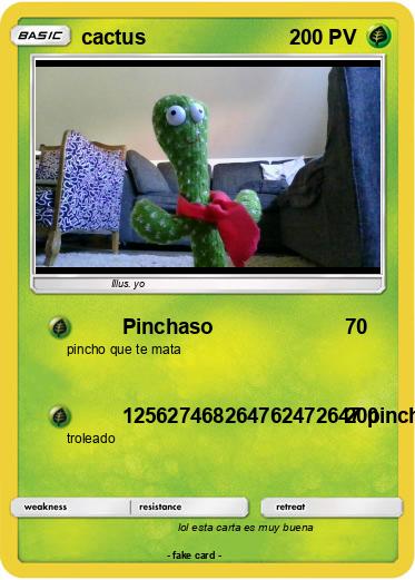 Pokemon cactus