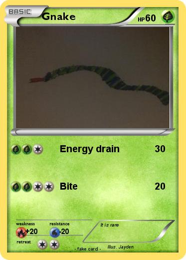 Pokemon Gnake