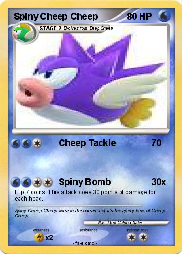 Pokemon Spiny Cheep Cheep