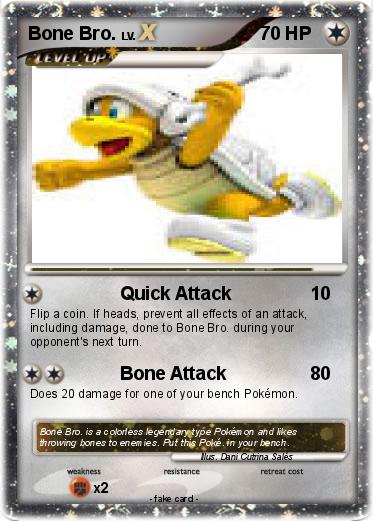 Pokemon Bone Bro.