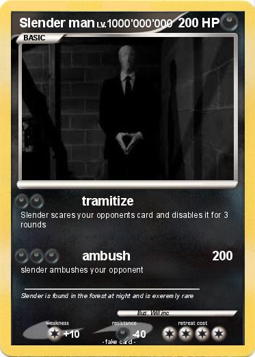 Pokemon Slender man