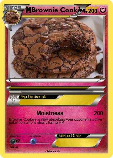 Pokemon Brownie Cookies