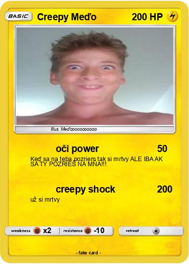Pokemon Creepy Meďo