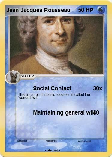 Pokemon Jean Jacques Rousseau