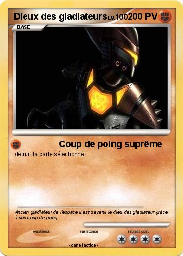 Pokemon Dieux des gladiateurs