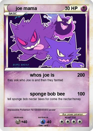 Pokemon joe mama