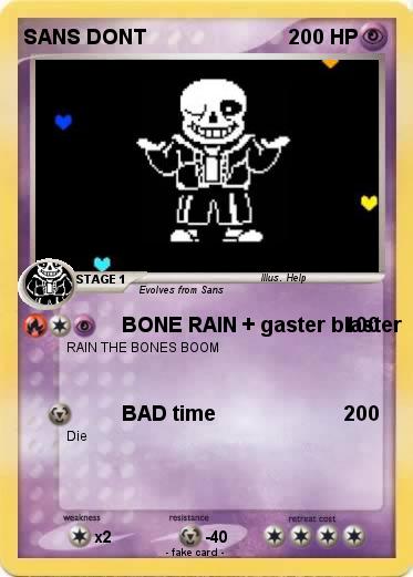 Pokemon SANS DONT