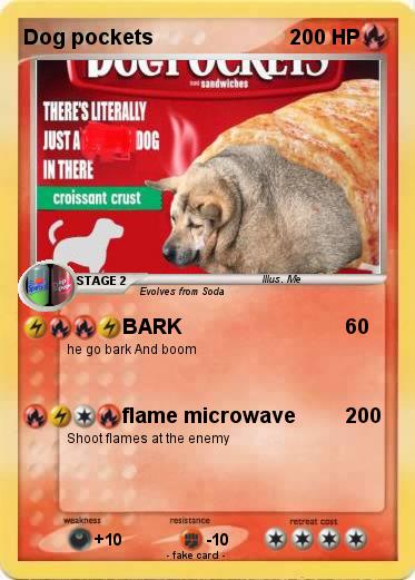 Pokemon Dog pockets