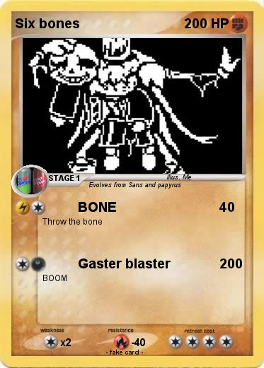 Pokemon Six bones