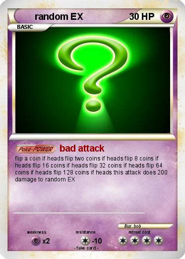 Pokemon random EX
