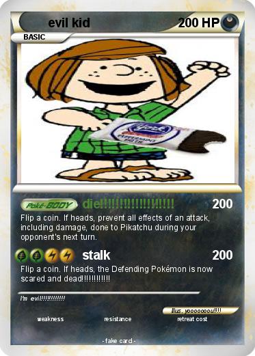 Pokemon evil kid