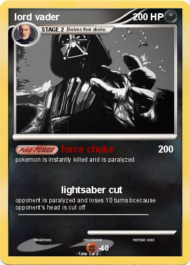 Pokemon lord vader