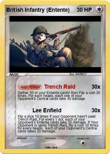 Pokemon British Infantry (Entente)