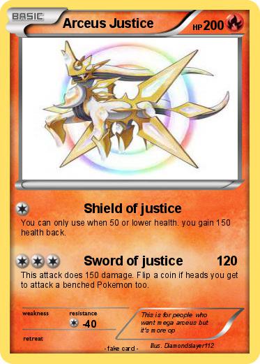 Pokemon Arceus Justice