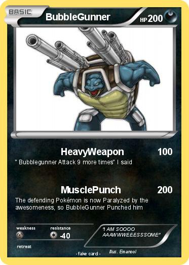 Pokemon BubbleGunner