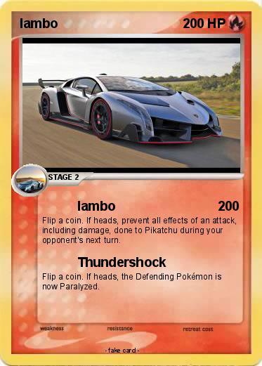 Pokemon lambo