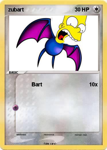 Pokemon zubart