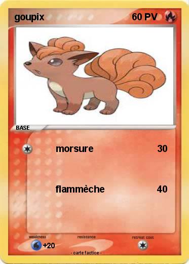Pokemon goupix