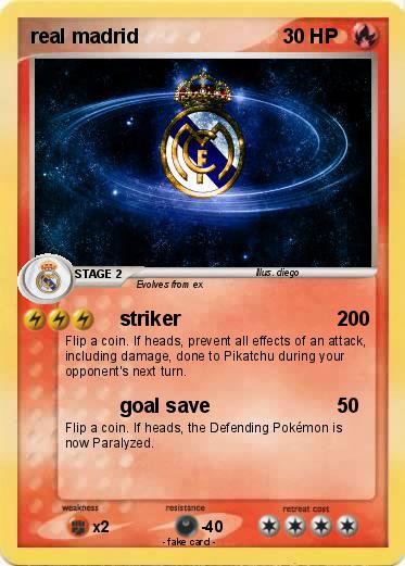Pokemon real madrid