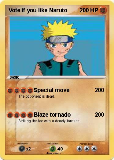 Pokemon Vote if you like Naruto