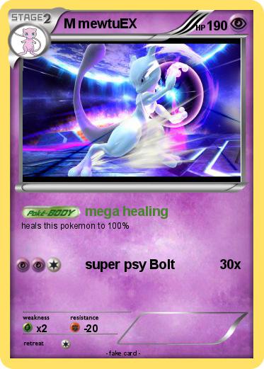 Pokemon M mewtuEX