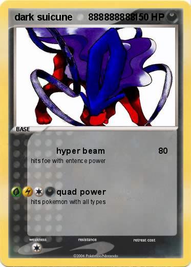 Pokemon dark suicune      888888888