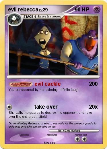 Pokemon evil rebecca