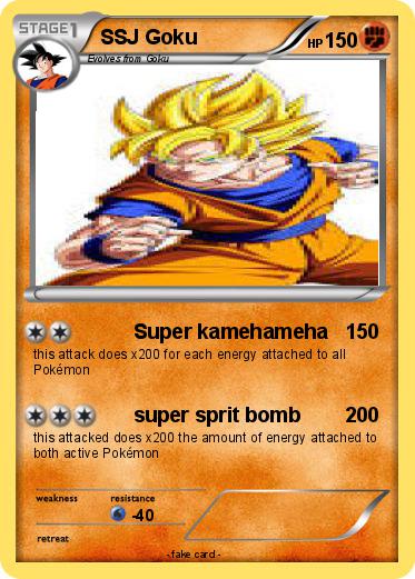 Pokemon SSJ Goku