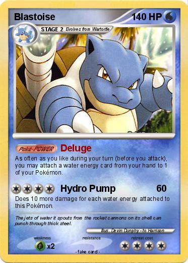 Pokemon Blastoise