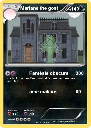 Pokemon Mariane the gost