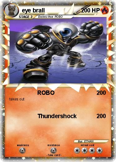 Pokemon eye brall