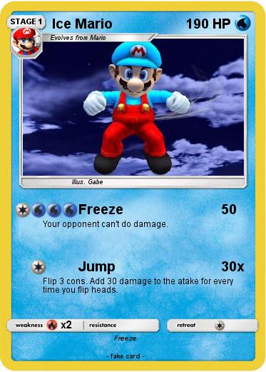 Pokemon Ice Mario