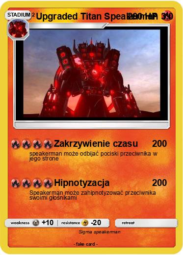 Pokemon Upgraded Titan Speakerman 3.0