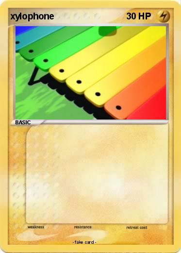 Pokemon xylophone